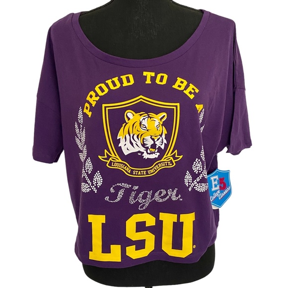 E5 COLLEGE CLASSICS LSU Spirit-wear, Size Large - Picture 6 of 6